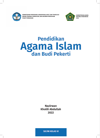 Pendidikan Agama Islam dan Budi Pekerti untuk SD/MI Kelas VI